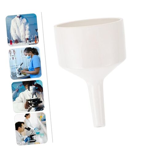 Gatuida 1pc Ceramic Filtering Funnel for Laboratory and Kitchen Use Smooth and Edges for Science Experiments and Precision Filtering in Saudi Arabia