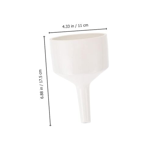 Gatuida 1pc Ceramic Filtering Funnel for Laboratory and Kitchen Use Smooth and Edges for Science Experiments and Precision Filtering in Saudi Arabia