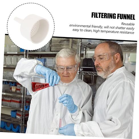 Gatuida 1pc Ceramic Filtering Funnel for Laboratory and Kitchen Use Smooth and Edges for Science Experiments and Precision Filtering in Saudi Arabia