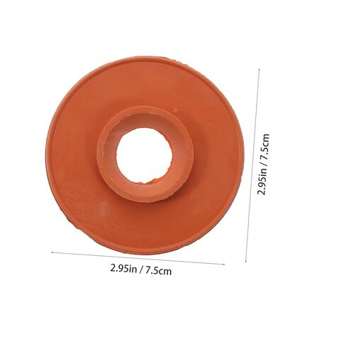 LIFKOME 5pcs Filter Funnel Adapter Pads Professional Rubber Filter Mat for Chemistry Lab Smooth Surface Tapered Collar Design Random Color in Saudi Arabia
