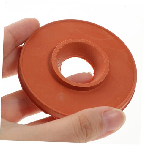 LIFKOME 5pcs Filter Funnel Adapter Pads Professional Rubber Filter Mat for Chemistry Lab Smooth Surface Tapered Collar Design Random Color in Saudi Arabia