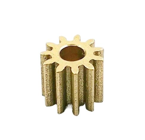 Steel Heavy Duty Motor Pinion Gear 1pcs 11T 0.8M Copper Gear OD=10.4mm Hole Diameter Brass Pinion Motor Parts in Saudi Arabia