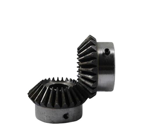 Steel Heavy Duty Motor Pinion Gear 2pcs Bevel Gear 2M 20Teeth Inner Hole 8/10/12/14/15/16/17/18/19/20mm 90 Degrees Steel Gears Screw M5(18mm no Keyway) in Saudi Arabia