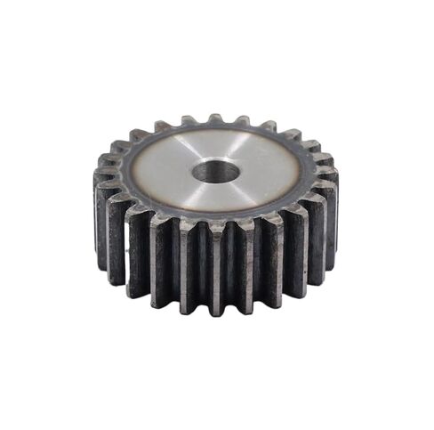 Steel Heavy Duty Motor Pinion Gear 8mm 1.5 Mod Spur Gear 19T 20T 21T 22T 23T 24T 25T Teeth Straight Metal Pinion Tooth Surface Quenched Steel for CNC Rack(22Teeth) in Saudi Arabia