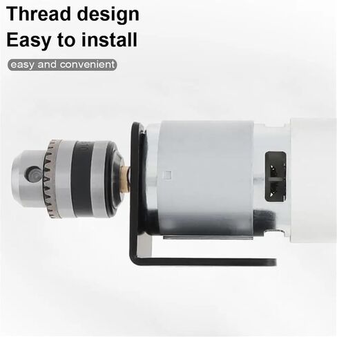 775 Motor 12V-24V Table Drill Positive Inversion Lathe Press Motor with B10 Drill and Mount Bracket for Milling Machine in Saudi Arabia