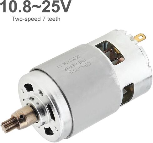 GRS775 موتور تيار مباشر 7 الأسنان موتور 10.8-25 فولت 7500-15000 دورة في الدقيقة المحرك العالمي للمفتاح الكهربائي أدوات الحفر اللاسلكي الكهربائية in Saudi Arabia