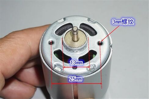 RS-550VC-6038 محرك كهربائي للأدوات DC12V 18 فولت 20 فولت قوة عالية السرعة كبيرة 36 ​​مللي متر محرك مفك البراغي اللاسلكي in Saudi Arabia