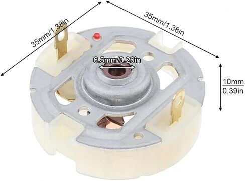 2Pcs RS550 Motor Carbon Holder with Copper Replace for RS550 RS555 RS545 Motor Accessories in Saudi Arabia