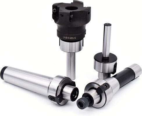 1pc MT2 MT3 MT4 R8 FMB22 FMB27 BT30 NT30 ISO30 Tool Holder Drawbar Face Milling Cutter Arbor Shell End Mill Adaptor CNC Machine Tool(NT30-FMB22) in Kuwait