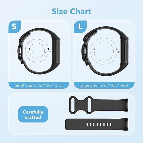 4 قطع من الأساور المقاومة للماء متوافقة مع Fitbit Charge 5 / Fitbit Charge 6 للنساء والرجال، أساور معصم بديلة رياضية ناعمة كلاسيكية للنساء والرجال in Kuwait