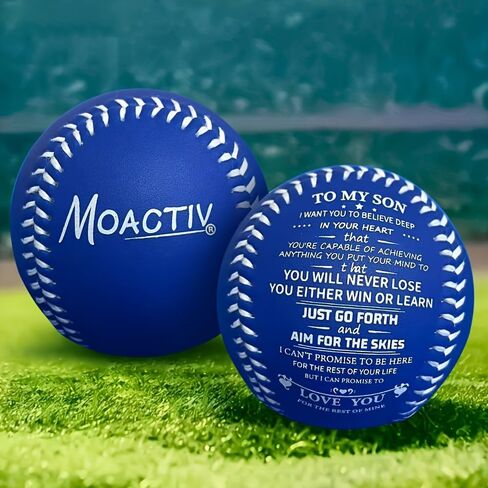A Meaningful Gift for Your Son: Motivational Baseball, Printed with Inspiring Words in Saudi Arabia