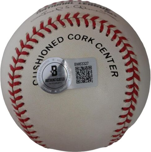 Neifi Perez Signed Colorado NL Baseball Toning BAS in Saudi Arabia