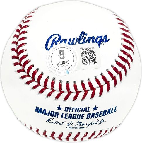 Luis Robert Jr. Autographed Official M.L.B Baseball White Sox Beckett BAS Witness Stock #227328 in Saudi Arabia