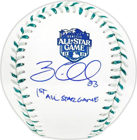 Zac Gallen Autographed Official 2023 All Star Game Logo M.L.B Game Baseball Diamondbacks "1st All Star Game" Beckett BAS Witness Stock #227319 in Saudi Arabia