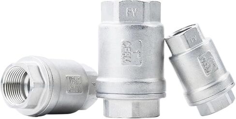 1PCS 2" Female Thread Stainless Steel 304 One Way Vertical Check Valve Non-Return DN15/DN20/DN25/DN32(1-1/2") in Kuwait