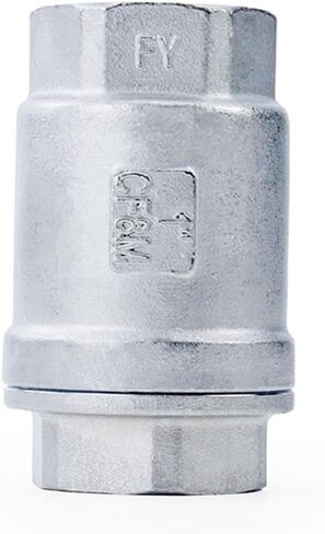 1PCS 2" Female Thread Stainless Steel 304 One Way Vertical Check Valve Non-Return DN15/DN20/DN25/DN32(1-1/2") in Kuwait