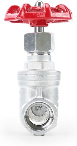 Female Thread Stainless Steel SS304 Gate Valve DN15 DN20 DN25 DN32 DN40 DN50 Straight Through Gate Valve 1.6Mpa(1/2") in Kuwait