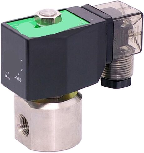 1PCS PG Series 2/2-way Direct-Acting/Pilot-Operated Solenoid Valve 304 Stainless Steel 100/200 bar 1/8" 1/4" 12V 24V 220V(1/8",Closed_220VAC_200 BAR) in Kuwait