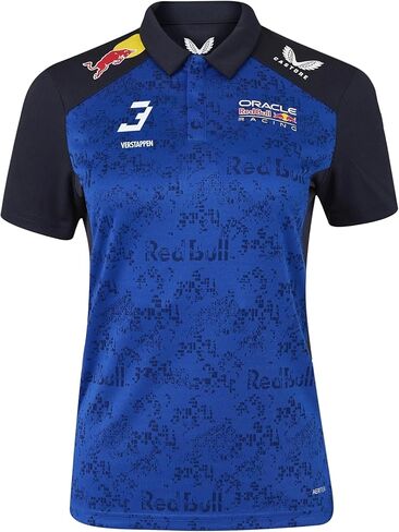 قميص بولو لفريق Red Bull Racing F1 للسيدات 2026 Max Verstappen من Castore in Kuwait