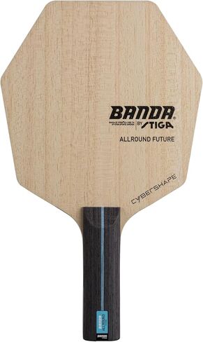 Stiga Banda Allround Future Cybershape, 5-Ply Wood Control Table Tennis Blade for Skill Development, Competition Approved in Saudi Arabia