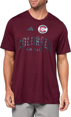 adidas Men's Colorado Rapids Pre-Game Short Sleeve T-Shirt in Saudi Arabia