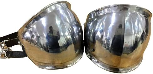 NauticalMart Medieval Steel Leg Armor poleyns LARP in Saudi Arabia