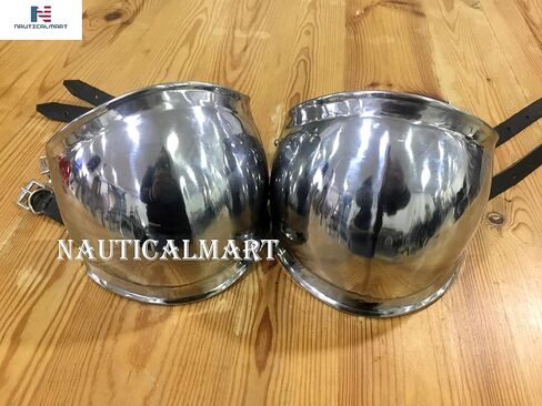 NauticalMart Medieval Steel Leg Armor poleyns LARP in Saudi Arabia