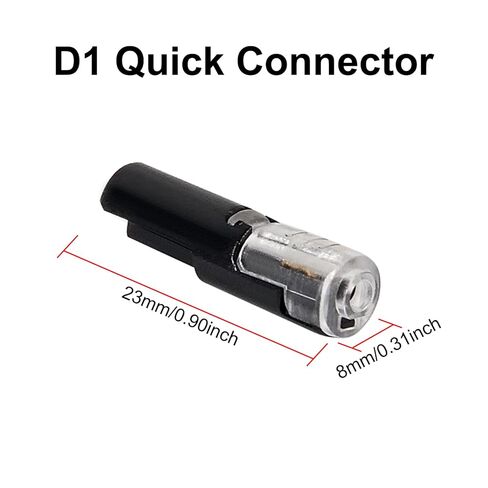 AITRIP 30PCS Single Wire Plug in Connector with Locking Buckle, Flame Retardant Locking Wire Quick Connectors, Suitable for LED Lights, DIY Projects, Home and Automotive Wiring in Saudi Arabia