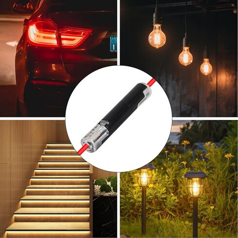 AITRIP 30PCS Single Wire Plug in Connector with Locking Buckle, Flame Retardant Locking Wire Quick Connectors, Suitable for LED Lights, DIY Projects, Home and Automotive Wiring in Saudi Arabia