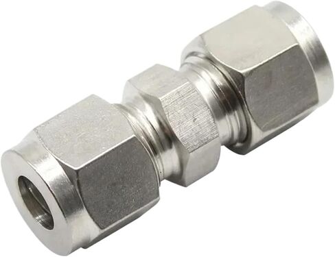K 1/8 '' 1/4 '' 3/8 '' 1/2 '' تركيبات ضغط الاتحاد المستقيمة 304 الفولاذ المقاوم للصدأ (20 مم) in Kuwait
