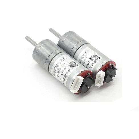 Belt Encoder 370 DC Deceleration Motor Speed Metal Gearbox Deceleration Motor 6v12v24(35rpm,12V) in Saudi Arabia