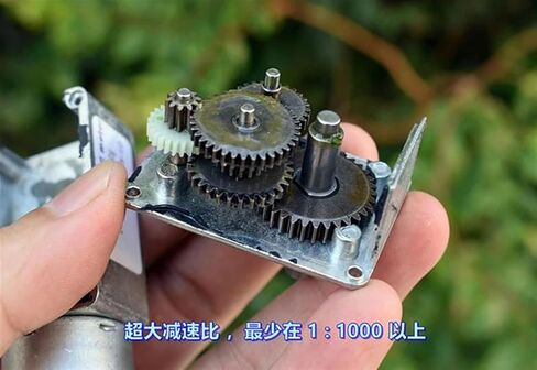 JGY370 DC 12V-24V 1RPM-2RPM Slow Speed Large 370 Worm Gear Motor Metal Gear Box Reducer Motor Reversible in Saudi Arabia