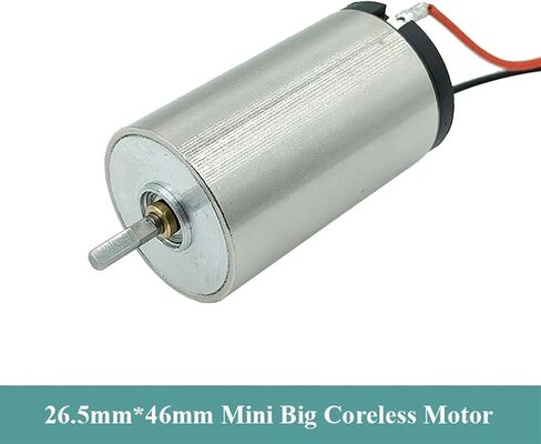 26.5mm*46mm Big Coreless Motor DC 5V-12V 8V 19000RPM High Speed Large Dual Ball Bearing Engine DIY Tattoo Machine in Saudi Arabia