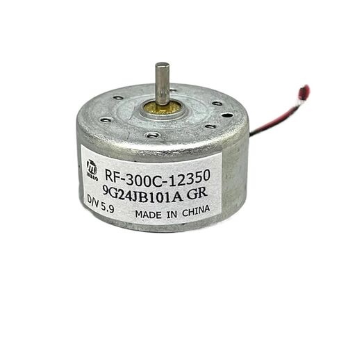 10PCS RF-300C-12350 RF-300CA 24mm Round Motor D/V5.9V DC 3V-6V 7500RPM Precious Metal Silent Solar Power Toy Motor in Saudi Arabia
