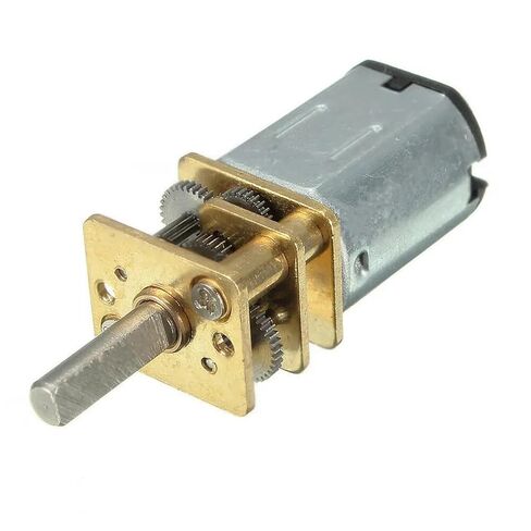 GA12-N20 DC 3V 6V 12V Motor Full Metal Gearbox Gear Reducer Motor 30RPM 50RPM 60RPM 150RPM 200RPM 300RPM 600RPM 1000RPM(120rpm,6V) in Saudi Arabia