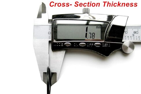 20pcs Multi Purpose NBR70 Rubber Replacement O-Rings Gaskets Washers Seals Set for Home, Outdoor, Automotive, and Plumbing (34.65mm ID x 1.78mm CS (1 23/64" ID x 1/16" CS)) in Kuwait