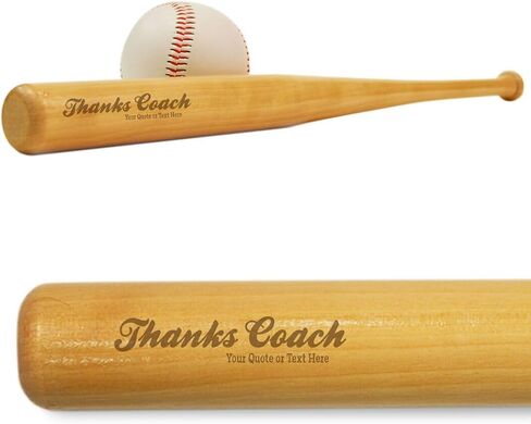 ChalkTalkSPORTS Personalized Team and Player Name Mini Baseball Bat | Engraved in Kuwait