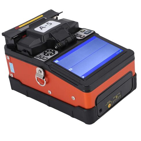 Jeffergarden Optical Fiber Splicer, Dual Axes 4 Motor High Speed Alignment with 6s Splicing 15 26s Heating Time, for SM MM DS NZDS Fiber Types FTTH Trunk Engineering (US Plug 100 to 240V) in Kuwait