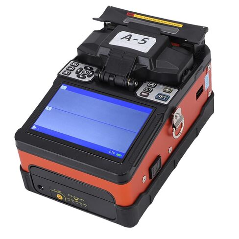 Jeffergarden Optical Fiber Splicer, Dual Axes 4 Motor High Speed Alignment with 6s Splicing 15 26s Heating Time, for SM MM DS NZDS Fiber Types FTTH Trunk Engineering (US Plug 100 to 240V) in Kuwait
