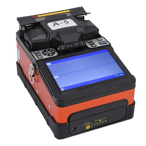 Jeffergarden Optical Fiber Splicer, Dual Axes 4 Motor High Speed Alignment with 6s Splicing 15 26s Heating Time, for SM MM DS NZDS Fiber Types FTTH Trunk Engineering (US Plug 100 to 240V) in Saudi Arabia