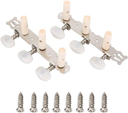 SUNGOOYUE 3R 3L رؤوس الماكينة ضبط أوتاد المفاتيح، موالفات معدنية طويلة ثلاثية مستديرة للجيتار الكلاسيكي in Kuwait