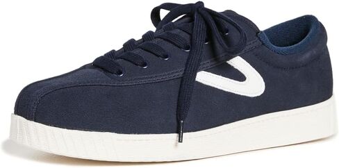 أحذية رياضية نسائية كاجوال من الجلد برباط من TRETORN Nyliteplus طراز كلاسيكي عتيق - - 9.5 in Kuwait