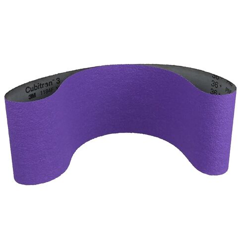 3M™ Cubitron™ 3 Cloth Belt 1184F, 36+ YF-Weight, 1/2 in x 18 in, Fabri-lok, Single-Flex, 5 ea/Case, Trial Pack in Saudi Arabia