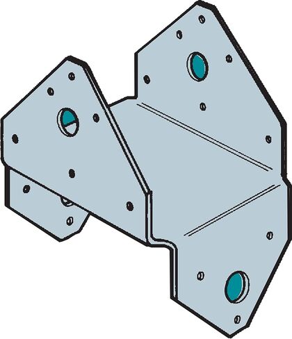 غطاء رأس مجلفن من Simpson Strong-Tie BC46 BC لـ 4x6 (عبوة من 10 قطع) in Kuwait