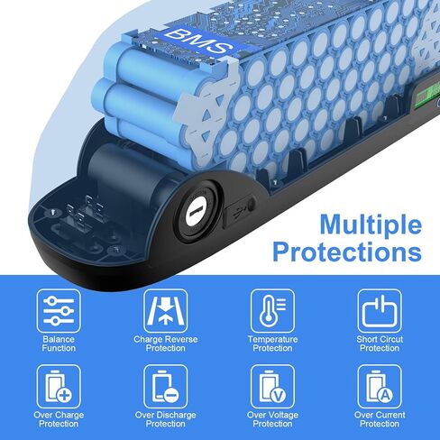 خلية بطارية Samsung50E Cells 48V Ebike لبافانغ ومجموعة تحويل الدراجة الأخرى Rad Power Runner City - بطاريات دراجة ليثيوم أيون لبطاريات مجموعة العجلات 500 وات 750 وات 1500 وات in Saudi Arabia
