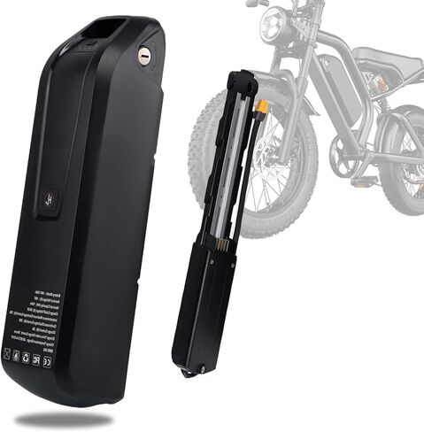 بطارية ليثيوم 36 فولت 15 أمبير في الساعة للدراجة الإلكترونية مع BMS لمحرك 0-1200 واط، ضوء مؤشر، قفل آمن، منفذ USB، قاعدة 5 دبوس، قابس XT60 in Kuwait