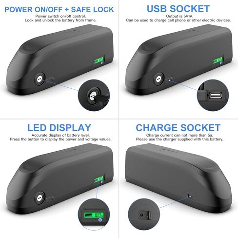 خلية بطارية Samsung50E Cells 48V Ebike لبافانغ ومجموعة تحويل الدراجة الأخرى Rad Power Runner City - بطاريات دراجة ليثيوم أيون لبطاريات مجموعة العجلات 500 وات 750 وات 1500 وات in Saudi Arabia