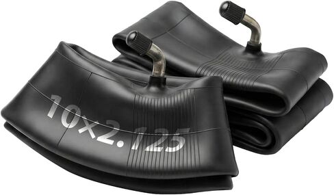 ELVANO 10×2.125 Electric Scooter Inner Tubes, 10-inch Pneumatic Replacement Inner Tube with 90° Bent Valve, Fits Most 6.5" Rims (2-Pack) in Saudi Arabia