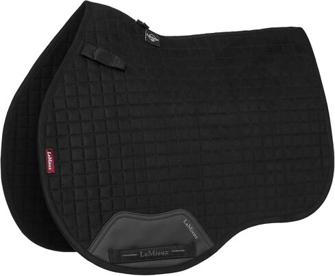 LeMieux Suede GP Square - General Purpose Equestrian Saddle Pad - High Wither - Girth Protection in Saudi Arabia