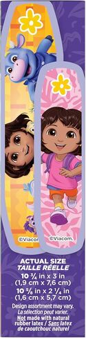 BAND-AID Brand Adhesive First Aid Bandages for Minor Cuts & Scrapes, Wound Care Featuring Nickelodeon Dora Characters, Fun Bandages for Kids & Toddlers, Sterile, Assorted Sizes, 20 ct in Saudi Arabia
